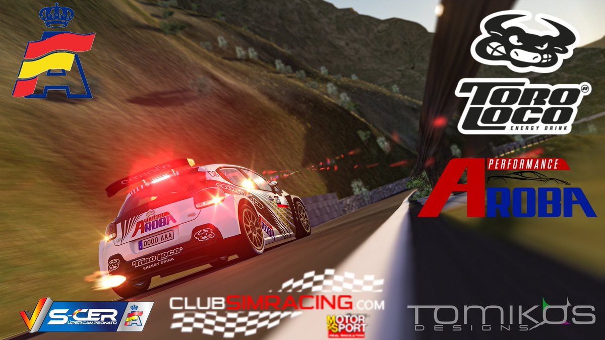 ⚠️Día de Carrera⚠️ 
2°a Cita <a href="/SCERvirtual/">S-CER Virtual</a>
#RallySierraMorenaVirtual2022
<a href="/club_simracing/">Club Simracing</a> <a href="/MotorReal/">Motor y Sport Real Simulation</a> <a href="/virtual_rfeda/">Virtual RFEDA</a> 
Primera ronda de asfalto donde saldremos a intentar estar lo más arriba posible con nuestro C3 Rally2🚘
Estrenamos diseño!👀😍
@Tomikos_designs 
Suerte a todos!🍀💪