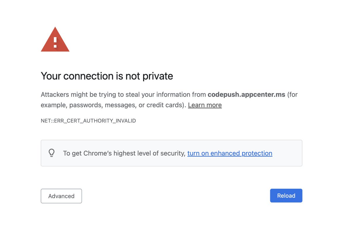 hiep95's tweet photo. @AppCenterStatus Should this be fixed? https://t.co/ZnCvYU2Ego