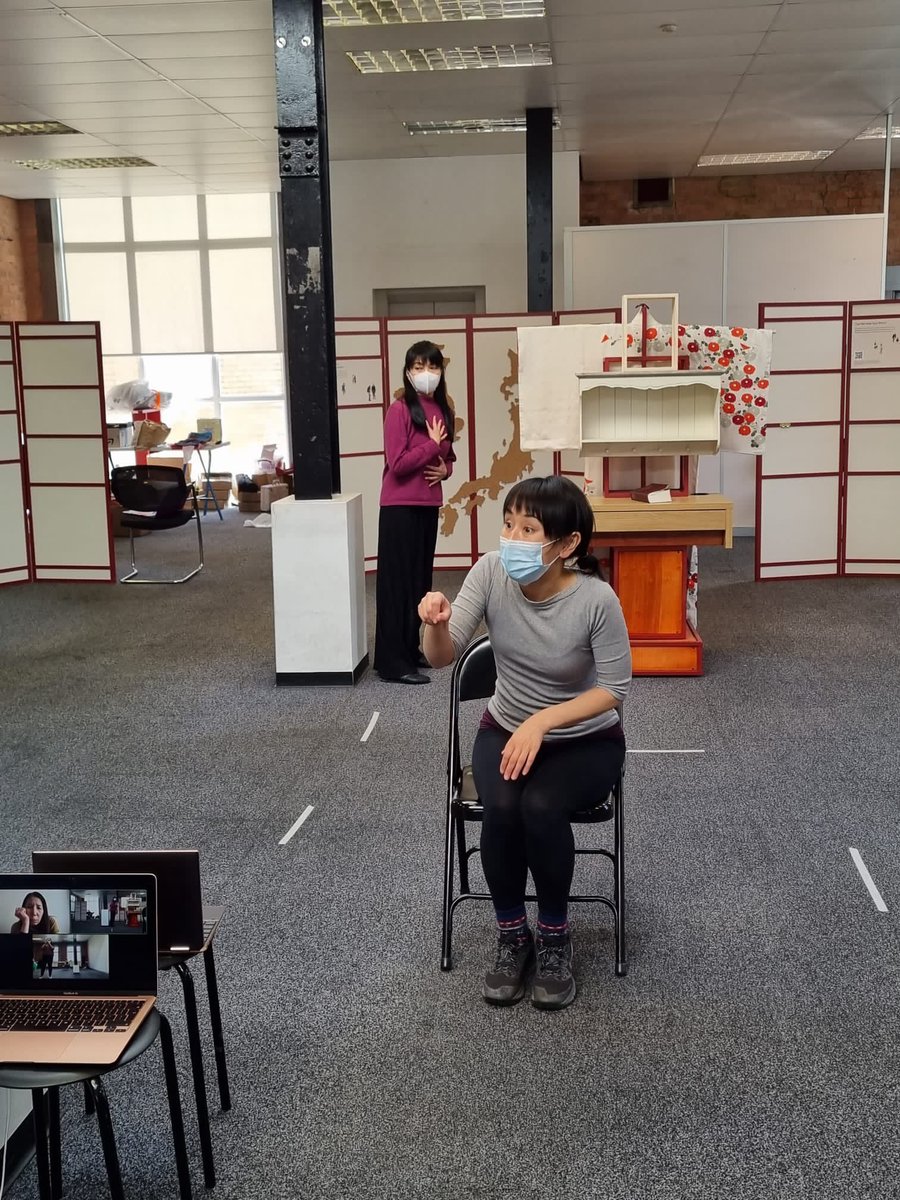 End of our 2 weeks <a href="/boldelephant_/">BOLD</a> and what a treat to be there with so much space !  

Now moving onto <a href="/ShoreditchTH/">Shoreditch Town Hall</a> for final week  
Tsunagu/Connect Live opens April 23 -30 
bit.ly/3GnUYpl

Tales of fortitude, resilience and the extraordinary  power of Japanese women