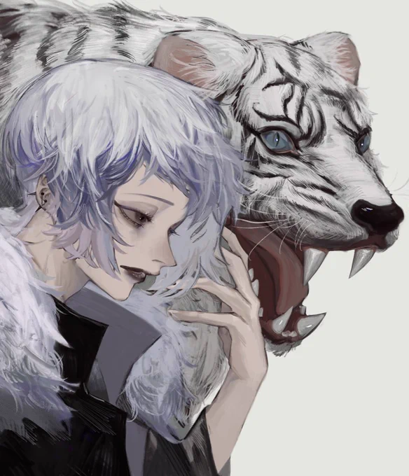 #春の創作クラスタフォロー祭り 
#絵柄が好みって人にフォローされたい 
動物モチーフ多めです
よろしくお願い致します🙇‍♂️✨ 