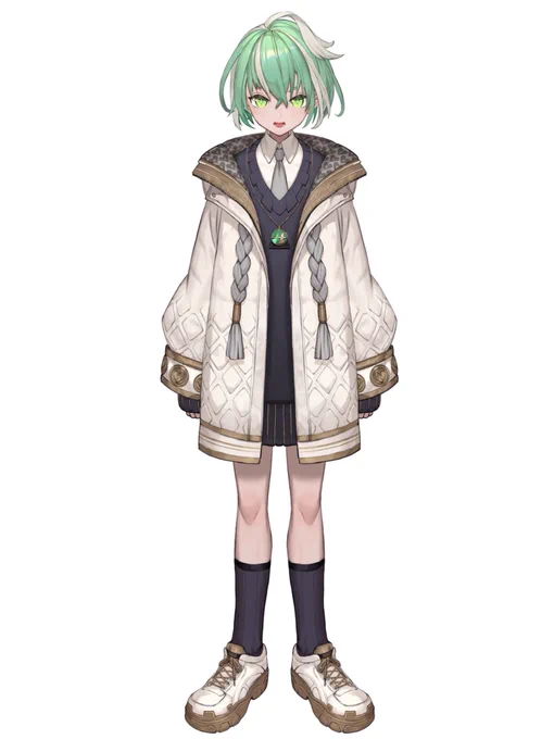 このたびYES所属、バーチャルアンドロイドの『心無ロイド(ここなロイド)』くんのデザイン担当させていただきました。
どうぞよろしくお願いします～('▽`)
https://t.co/RvS55OzECr 