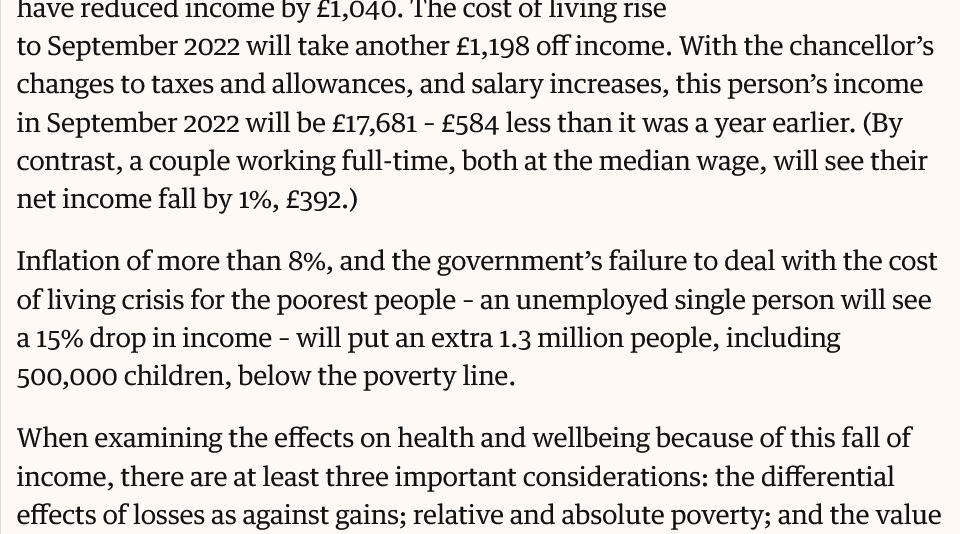 Studying health inequalities has been my life’s work. What’s about to happen in the UK is unprecedented
Michael Marmot on Fri 8th April
theguardian.com/commentisfree/…