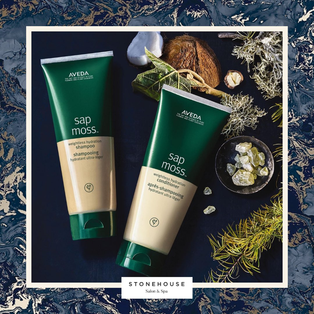 We’ve fallen in love with <a href="/AvedaUK/">Aveda UK</a> Sap Moss product 😍

With a blend of Iceland moss and larch tree sap extract, it hydrates hair without weighing it down!!

#stonehousesalonandspa #sapmoss #wigansalon #aveda #veganproduct #icelandmoss #larchtreesap #wigan #shoplocalwigan