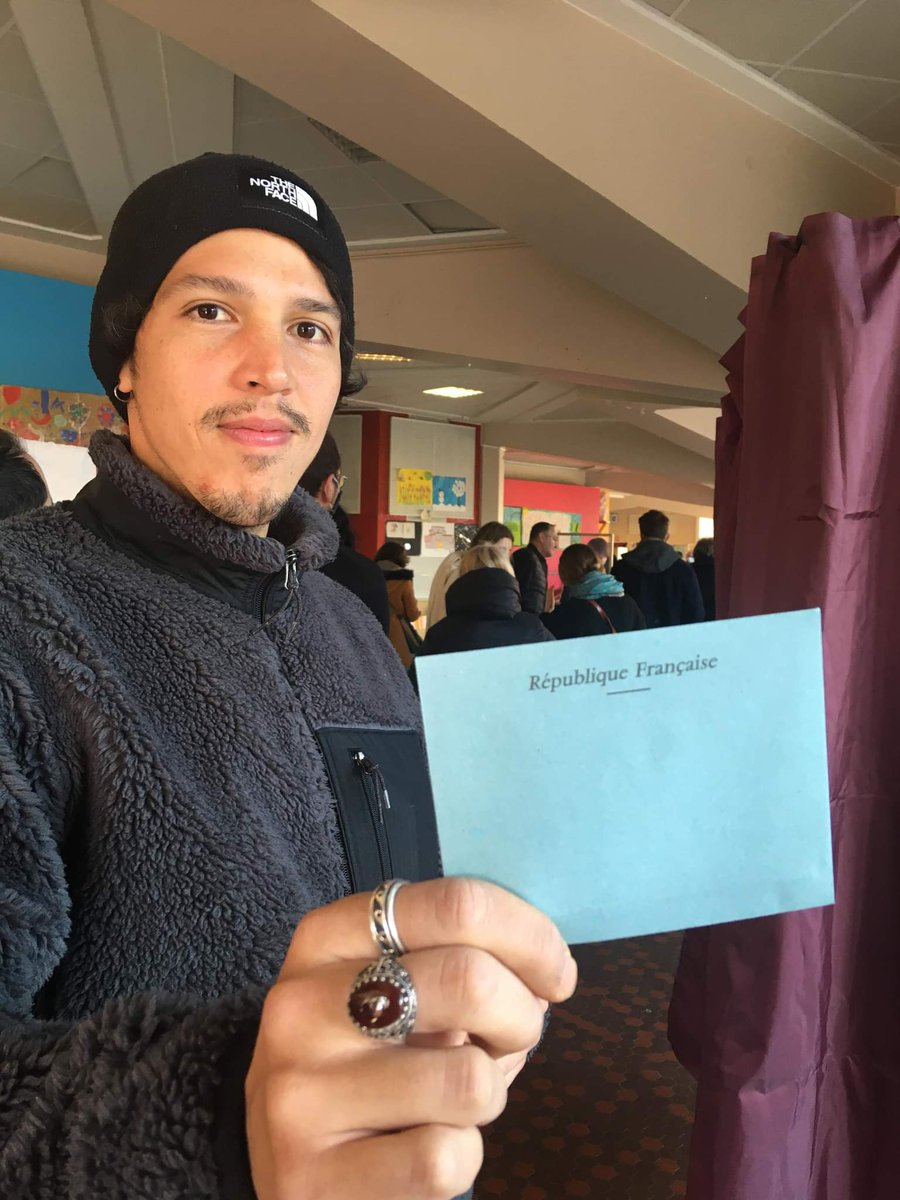 A voté ! Pour la première fois depuis mon arrivée en France ✨