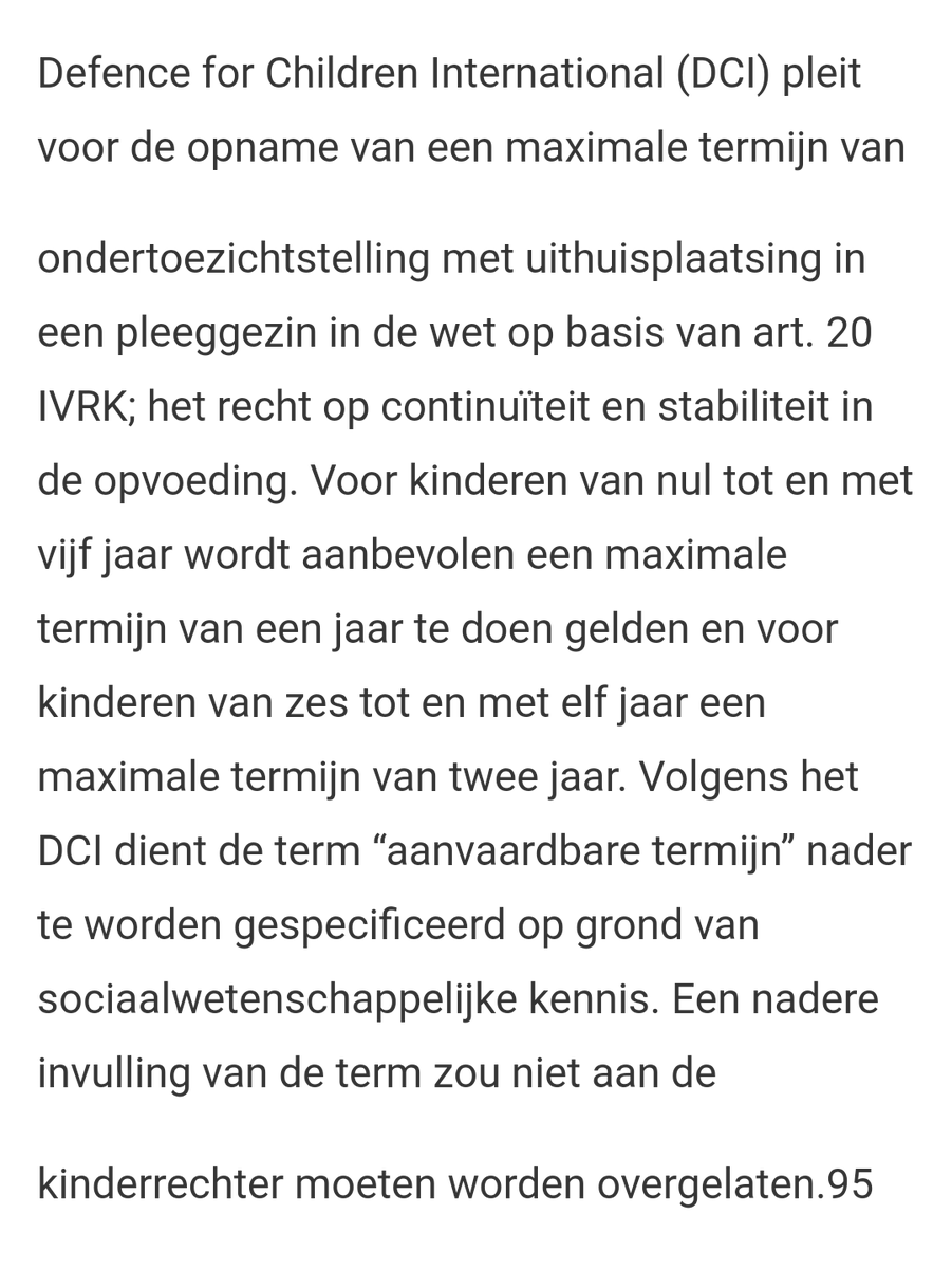 DarkJeugdzorg's tweet photo. 7. #aanvaardbaretermijn Volgens DCI @DefenceChildren dient de term "aanvaarbare termijn" nader te worden gespecificeerd op grond van sociaalwetenschappelijke kennis 🤨 #NigelCantwell #adoptielobby #jeugdzorg #Staatsontvoeringen @roelie_post
@TjStrubbe 

https://t.co/c69xJFY5pA https://t.co/iGzxRTtANh