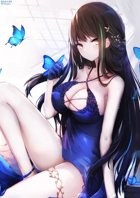 "butter. fly"
旧作を再修正した😇
https://t.co/0gdMTpSnhJ

#ドルフロ 