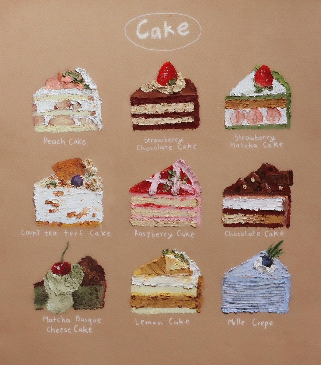 jame1512's tweet photo. #cake  #oilpastel  #illustrator #art https://t.co/PkpzM7cQmN