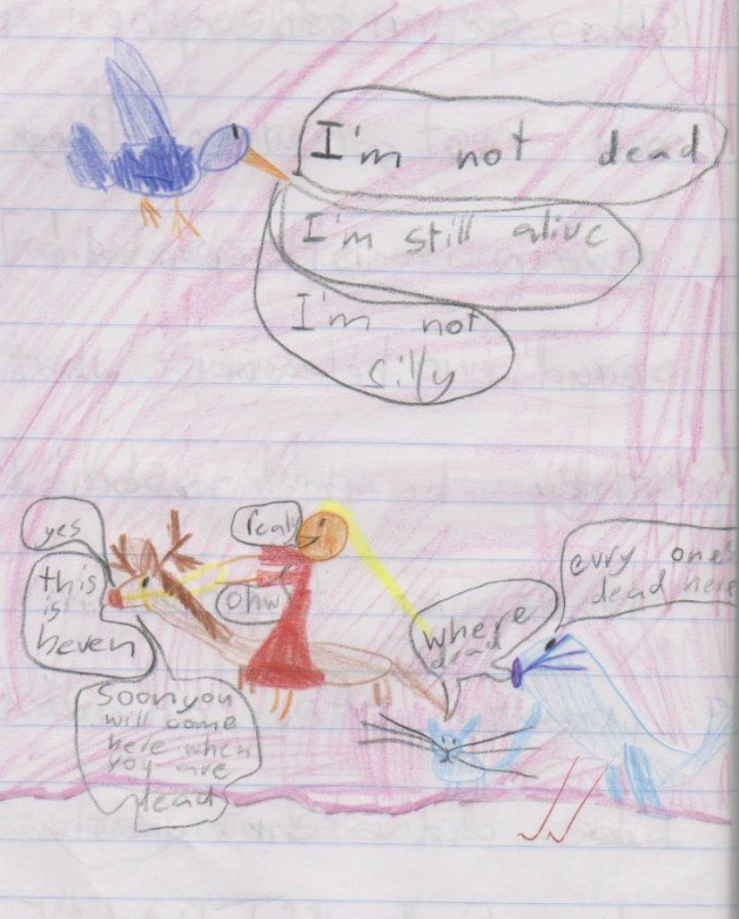 Reminds me of this Christmas/heaven mashup: