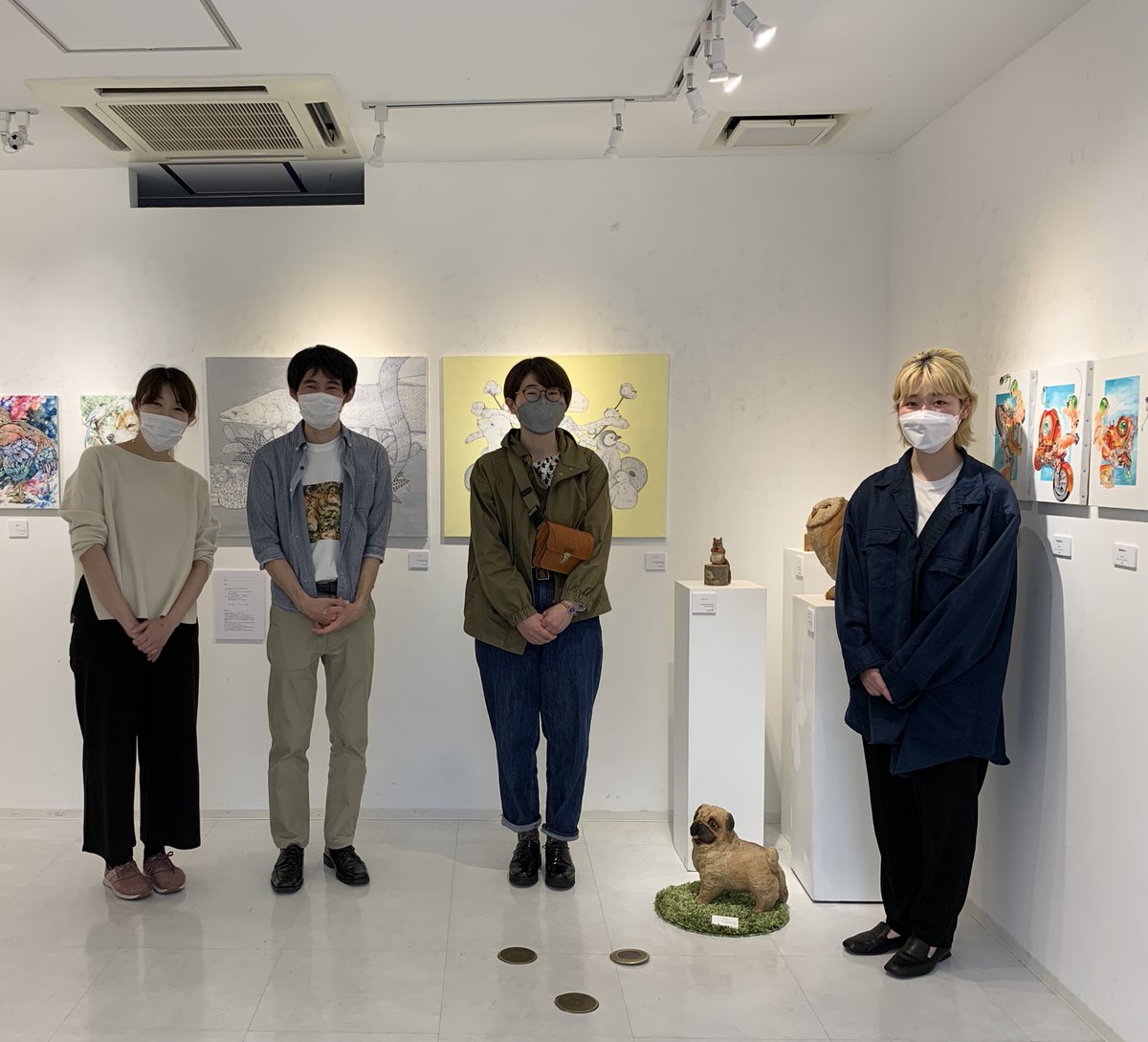 LIFE FORM -命の力- 展、未知なる生命展、新埜 康平展、終了いたしました。　　　　
※ 作品は引き続きHPでもご覧いただきご購入可能です。
#GALLERYANDLINKS81
＃ギャラリーアンドリンクス81
HP:galleryandlinks81.jp
