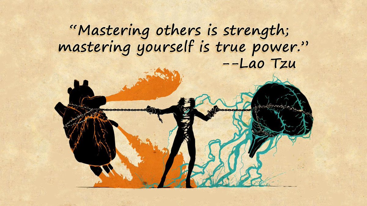 _stoicteacher's tweet photo. "Mastering others is strength; mastering yourself is true power." - Lao Tzu https://t.co/GoWyjNfbXS