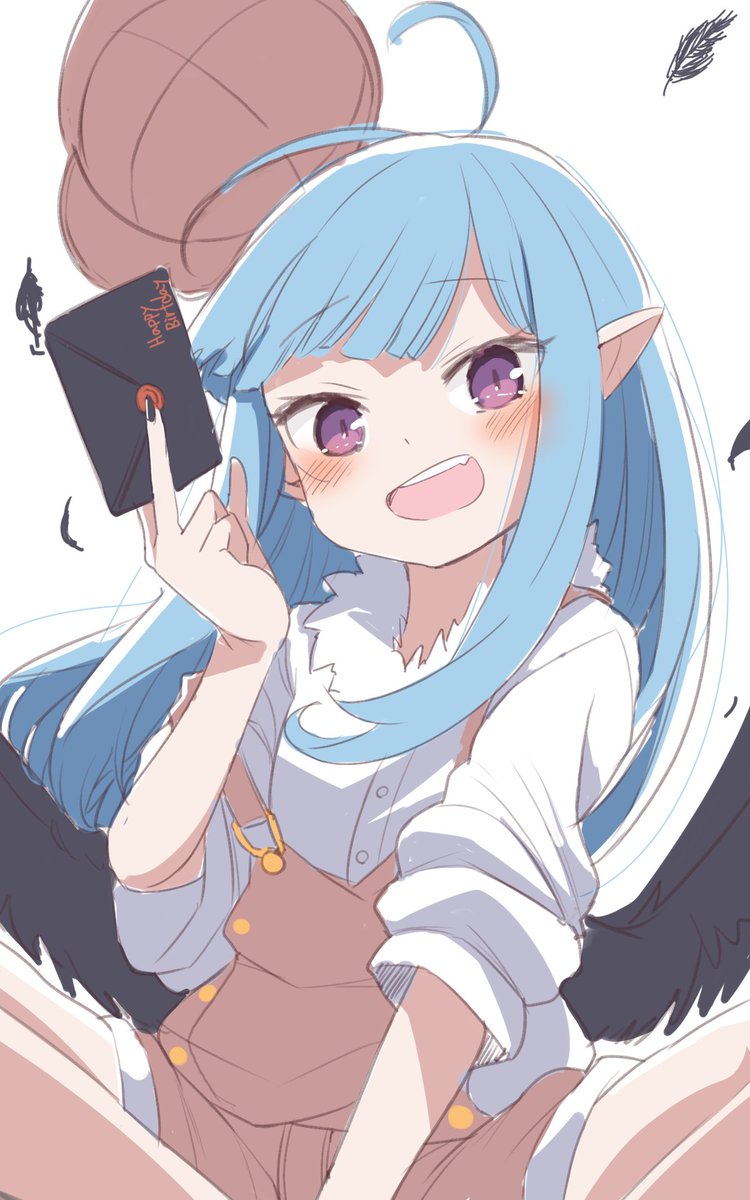 @kisetuinu 
お誕生日おめっとさーん!!
休憩時間にパパッと作りましたww 