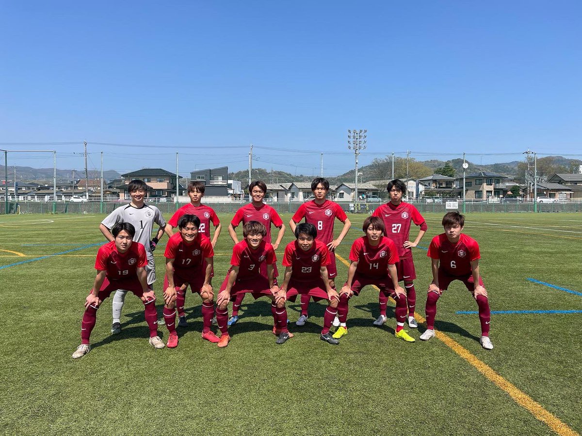 gufc2020's tweet photo. 関東大学サッカーリーグ Norte第１節
VS 宇都宮大学

前半◇1-1 (加倉井)
後半◇1-0 (和田) 
TOTAL◆2-1

開始早々に先制されるも、前半に加倉井がPKを決め同点へ、後半に和田のループシュートからのゴールで逆転に成功しました🔥🔥
リーグ戦の大切な初戦で勝利することができました🤝 https://t.co/wcTDz6jiF4