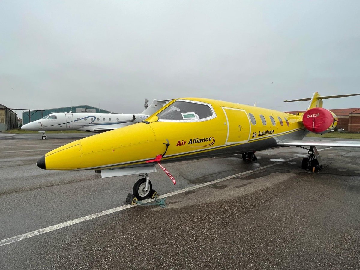 hangar3BLK's tweet photo. It's great to be getting back to normal. With more people taking to the skies, our apron has been busy all week with a variety of aircraft #hangar3 #blackpoolairport https://t.co/cqClI3T2tJ