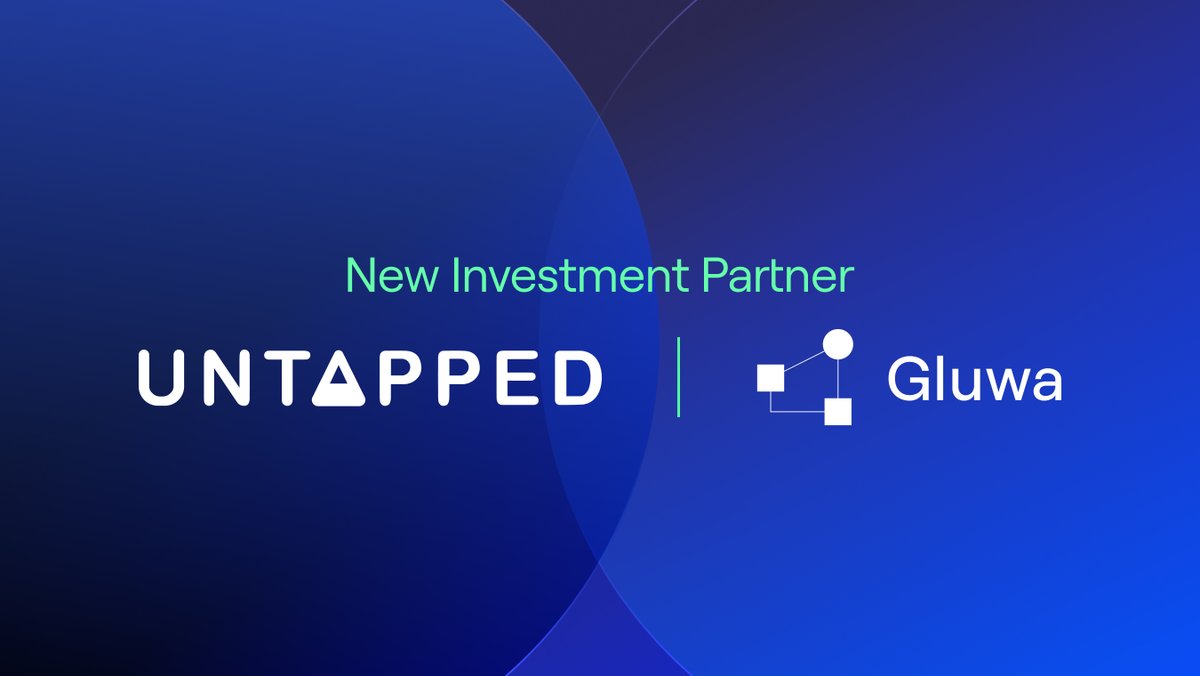 Gluwa's tweet photo. 📢 Gluwa X @UntappedGlobal 📢

We’re incredibly excited to announce Untapped as our latest #OpenFi #investment partner, helping us deliver emerging market #financing where its needed most!

Full Announcement 👇
https://t.co/0D42T8B0tv https://t.co/SNAKRSPOK3