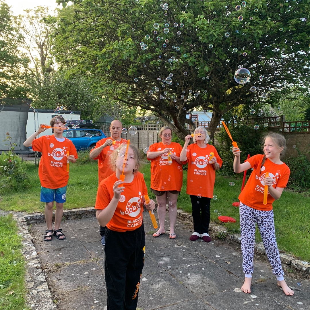 BladderCancerUK's tweet photo. One of the highlights of #BladderCancerAwarenessMonth are our #BubblesForBladderCancer meetups. 🟠

Will you join us in taking part next month? Please find out more here: https://t.co/OOiqK7wowm. Join us! 

#BladderCancerMonth22 https://t.co/BoMIqwBQFO