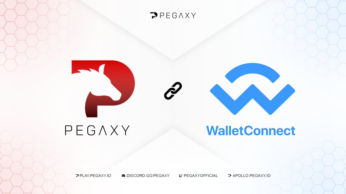 PegaxyOfficial's tweet photo. We have taken advantage of the maintenance period and integrated WalletConnect to open up the wallet options. 😤

You can now use MetaMask, Coinbase Wallet and WalletConnect (20+ different wallets) on the Pegaxy website. No restrictions, just use your favourite wallet! 💪 https://t.co/WlXxFs95A1