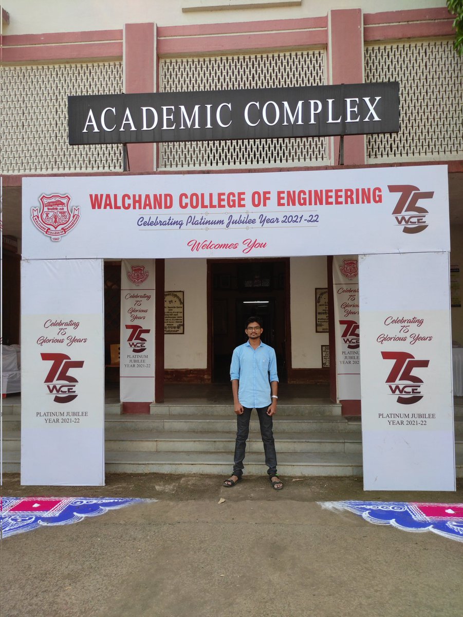 AbhishekKamble_'s tweet photo. ✨Platinum jubilee meet at #WalchandCollegeOfEngineering, Sangli
#75YearsOfGlory✨
#LifeAtWCE
#WCESangli
#Walchandite https://t.co/6pCfNDimH1