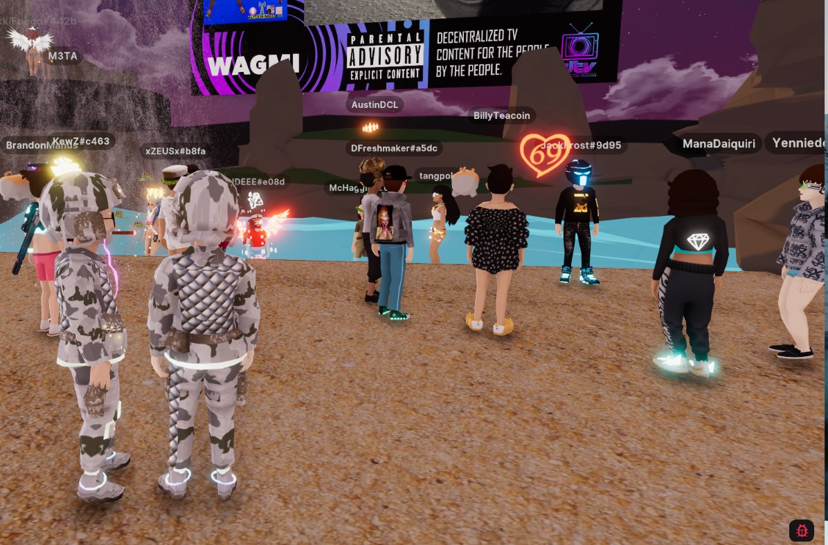 #SPD <a href="/KewzMetaverse/">KewZ_Metaverse</a> had a big day. Started off with those pesky <a href="/BitBears/">🄱🄸🅃🄱🄴🄰🅁🅂</a> trying to entrap us. Found our way to the awesome <a href="/wishervodka/">Wisher</a> bar and had a drink of soda (we were on duty) then ended up with a few <a href="/DCLBabyDolls/">Babydolls</a> who were behaving rather raunchily!