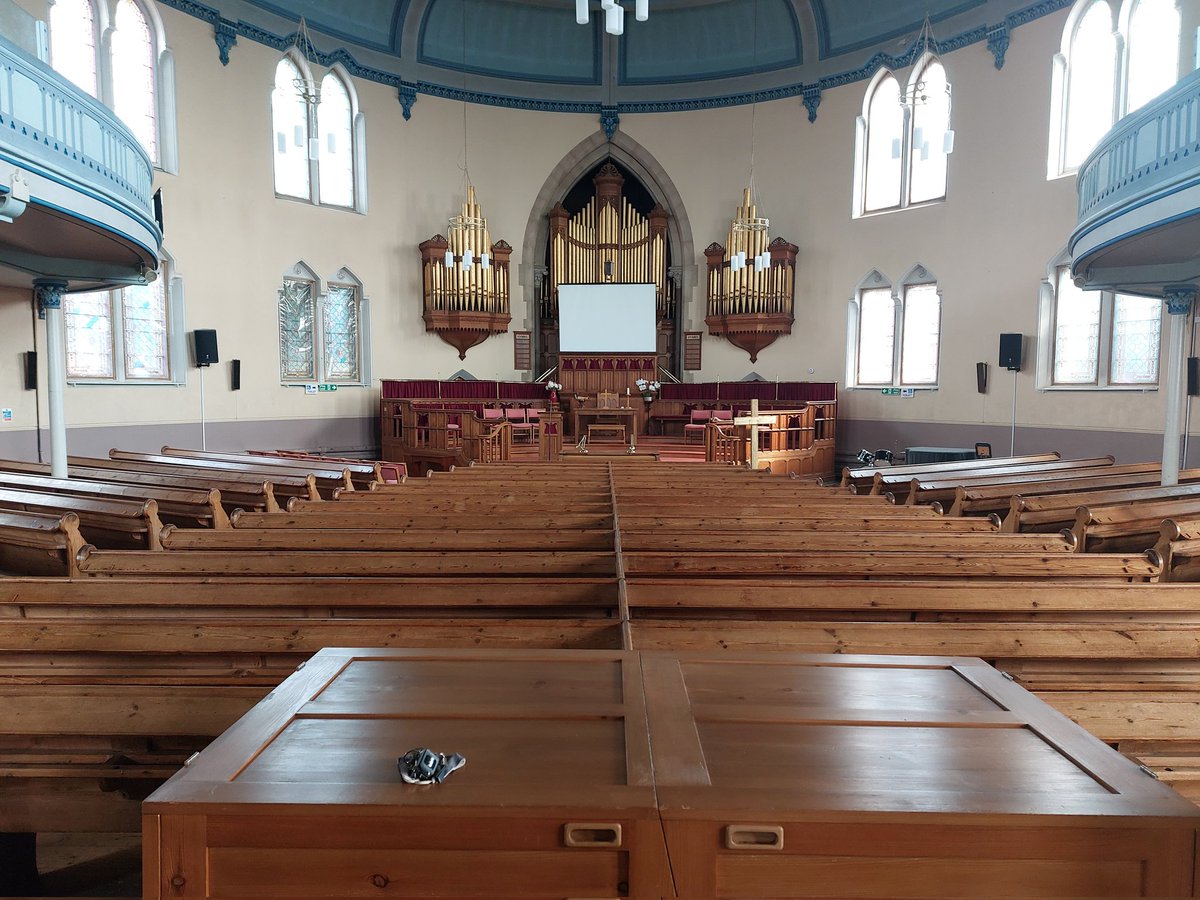 This has to be a first for me, talking about my role at HMP Five Wells to a Palm Sunday morning congregation at Wellingborough United Reformed Church.