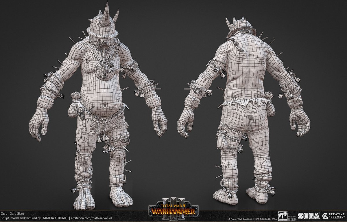 Warhammer III - Ogre Giant
Character created for Warhammer III.
© Games Workshop Limited 2022. Published by SEGA.