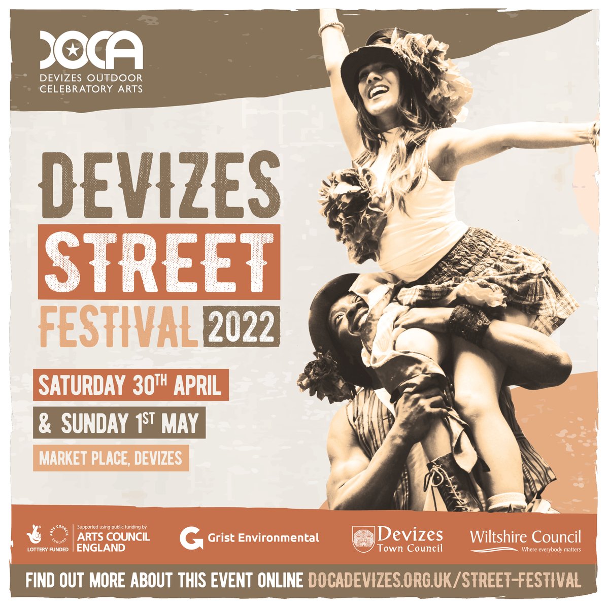 Festival Programme now available to download, find out about all the amazing acts we have lined up for Street Festival 30th April - 1st May Programme only £1.50
docadevizes.org.uk/get-your-festi…