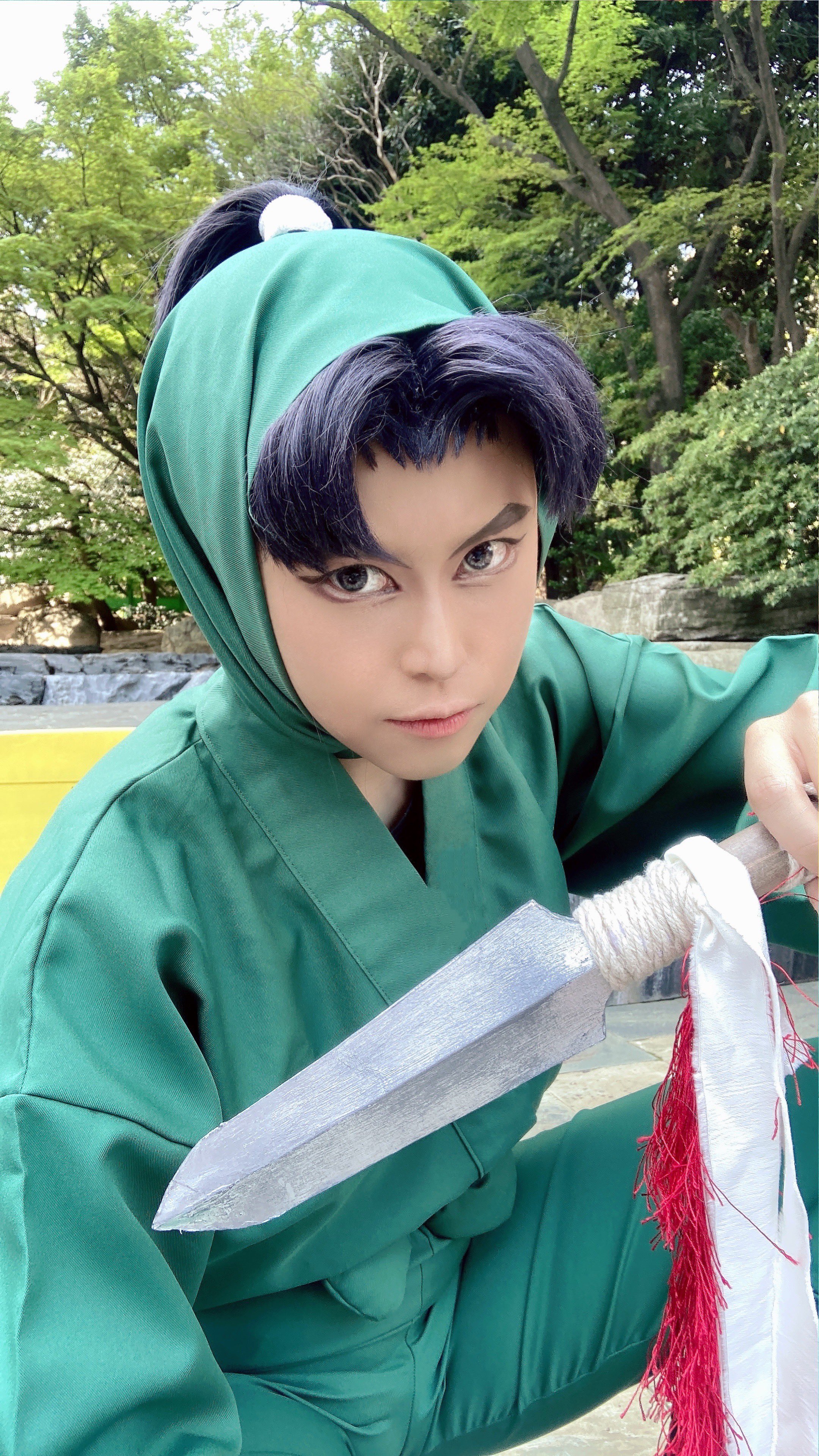 忍たま 潮江文次郎コスプレにピッタリ！10キロ（に見える