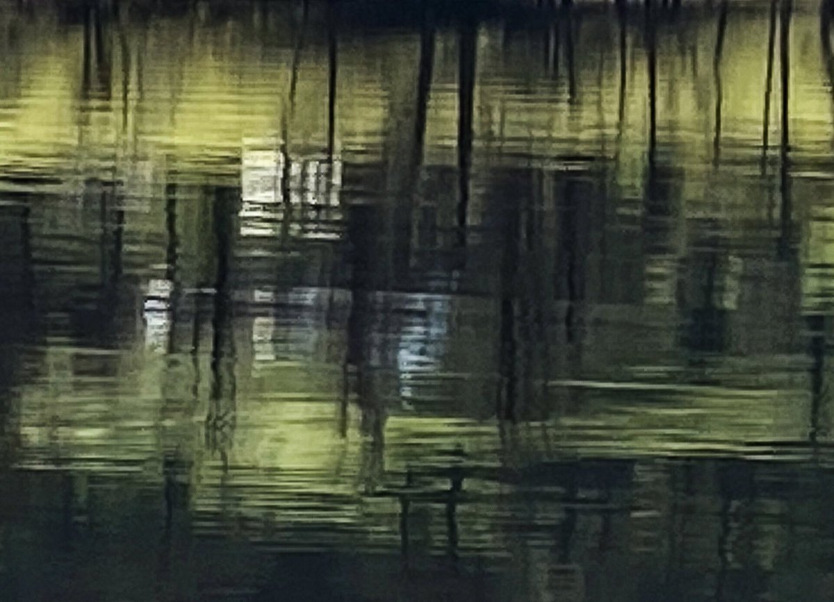 Lake reflections on Coniston Water this morning.