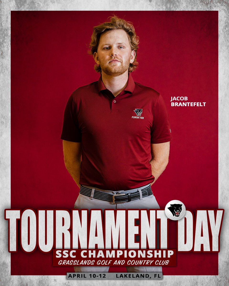 FloridaTechGolf's tweet photo. It’s Tourney Day‼️

𝗦𝗦𝗖 𝗖𝗵𝗮𝗺𝗽𝗶𝗼𝗻𝘀𝗵𝗶𝗽 - 𝗥𝗱 𝟭
⛳️ Grasslands Golf &amp; CC
📍 Lakeland, FL
📈 https://t.co/pirjlBx7pU

#GoPanthers 🐾🏌️ https://t.co/codsOJZifB