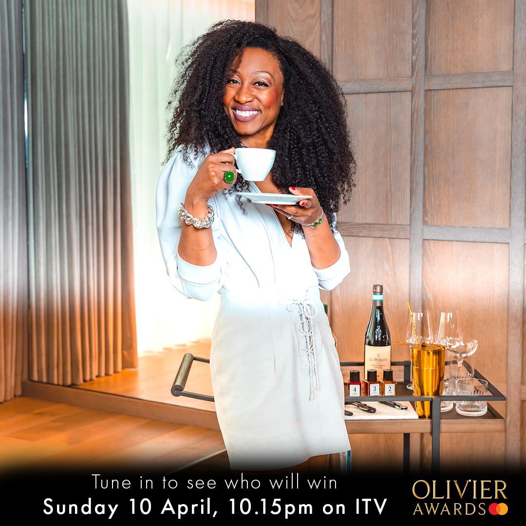 IT’s TODAY my luvs! ❤️
The <a href="/OlivierAwards/">Olivier Awards</a> are here!
Currently in our dressing rooms waiting to do our dress rehearsal.
Very exciting! 

<a href="/thedriftersgirl/">THE DRIFTERS GIRL</a> 
<a href="/TarinnCallender/">Tarinn.</a> 
<a href="/T0SHEE/">TOSH</a> 
<a href="/adamjbernard/">Adam J Bernard</a> 
<a href="/Mrmatthenry/">Matt Henry MBE</a>