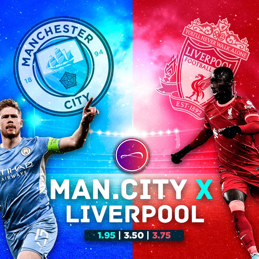 MyStadiumNFT's tweet photo. Classic in England, Manchester City vs Liverpool, place your bets! https://t.co/cXM2l74dIZ