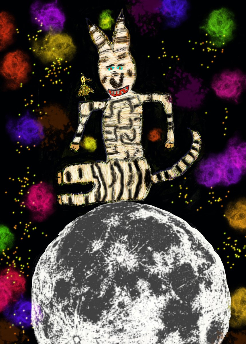 Paralleldreamss's tweet photo. I've just created "Space Zebra fall to the moon" collectible! https://t.co/A2qDs2Mhh5 #rarible #tezos #CleanNFT #nonfungible #digitalasset #nft via @rarible #nftcollectors #NFTdrop #NFTSUNDAY #SPACEZEBRA #nftart #NFTGiveaways https://t.co/rmCvbkRxqX
