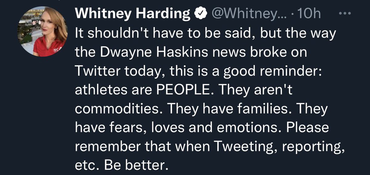 Completely 💔 over the loss of Dwayne Haskins. We send our love to his family, friends &amp; OSU. Toxic commentary furthers our resolve <a href="/LIFEoverLOGO/">LIFE/LOGO</a> to #SupportAthletes Highlighting HEALTHY dialogue stemming from the negative SM out there 👇🏽 THIS is THE conversation to continue!