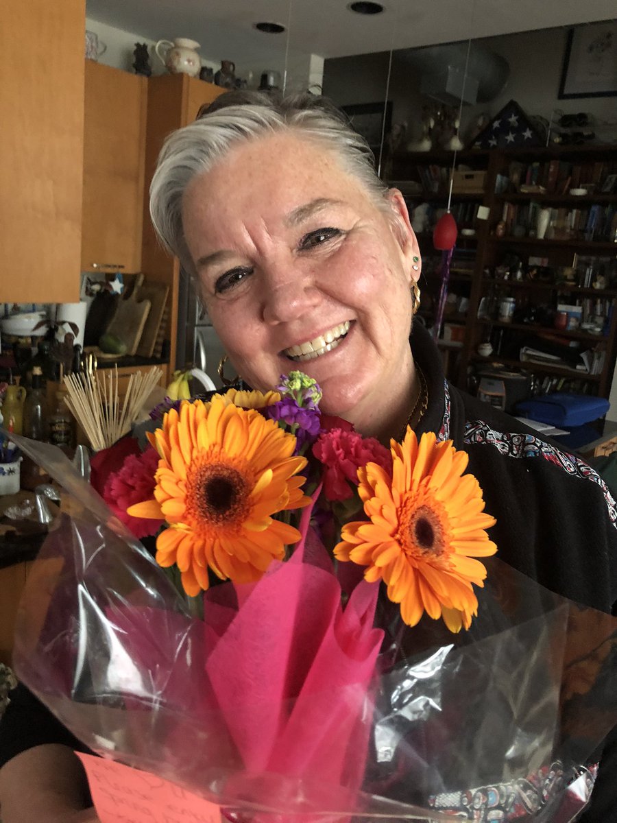 Spring break flowers from Kathy Nadherny #key4ever made my day
