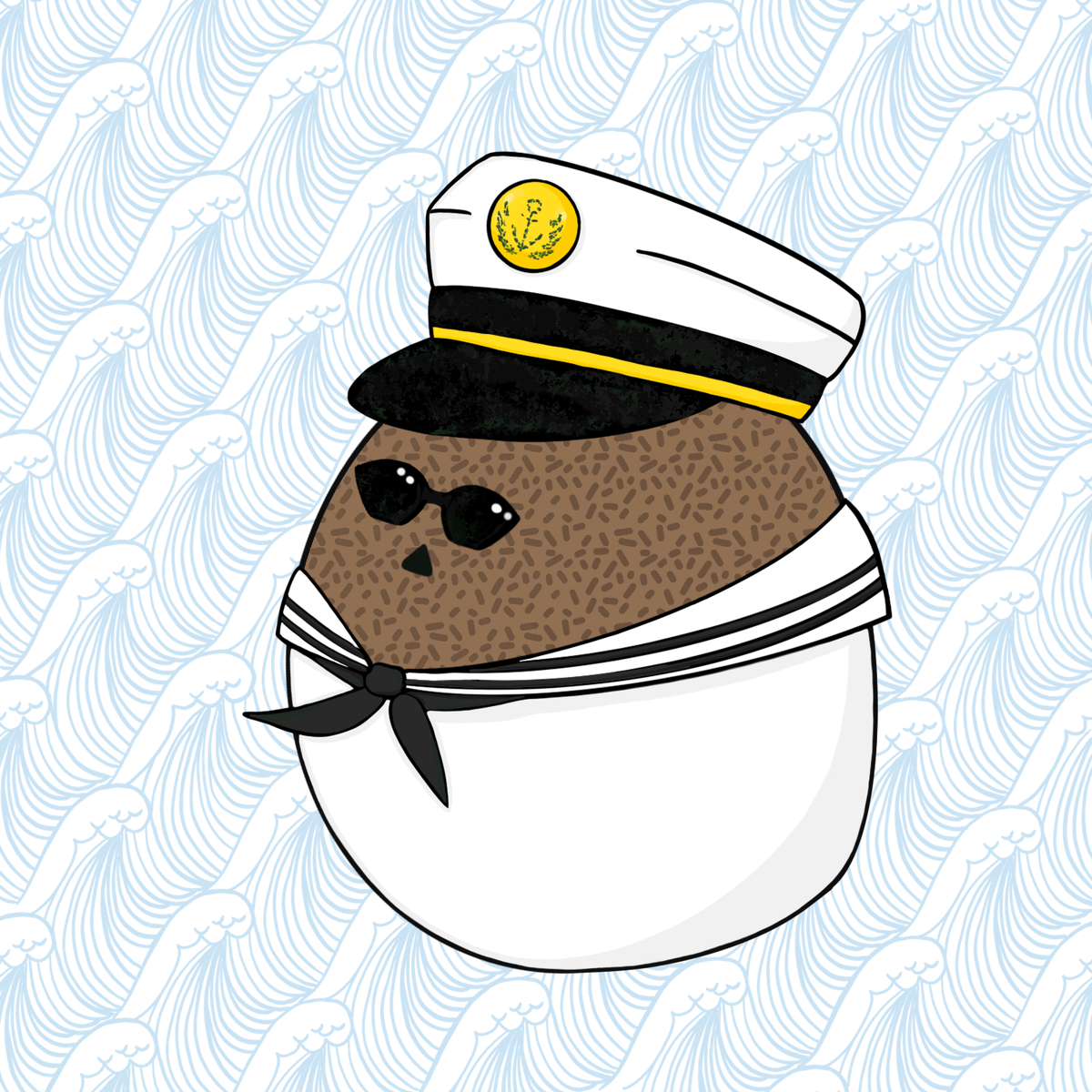 MrRiceNFT's tweet photo. Our little tribute to the sailor outfit, now made with eggs and herbs!

#BAYC #BoredApeYachtClub #NFTCommunity  #NFTs #NFT #SolanaNFTs #Solana #NFTartist #NFTproject #NFTCollector #NFTProject  #NFTdrop #NFTart https://t.co/Scf032UOF3