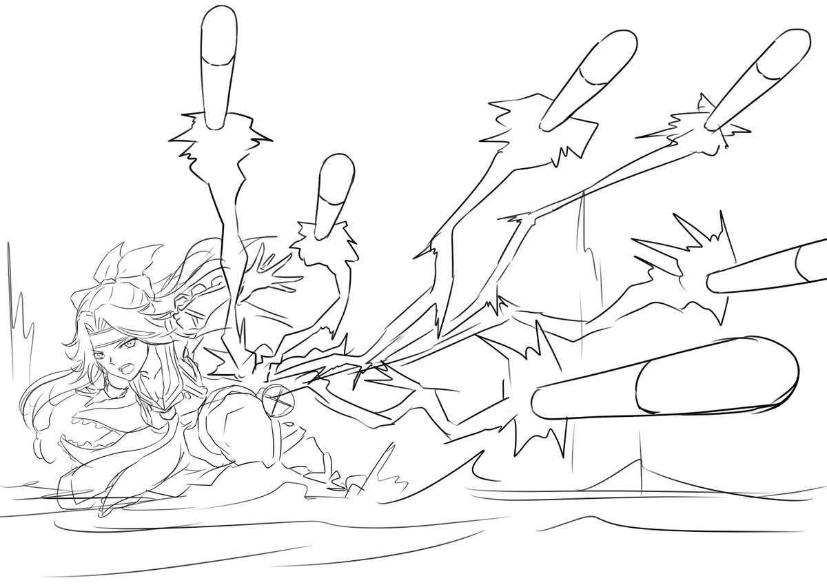 噴式に関する神通と明石の前科 