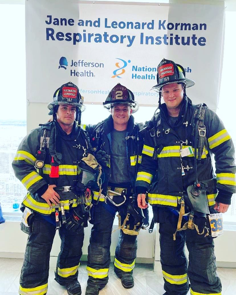 On April 9, 2022, several of your <a href="/CherryHillFire/">Cherry Hill Fire/EMS</a> Professional Firefighters participated in the Fight For Air Climb - Philadelphia. Members donned their full firefighting gear and climbed 50 floors at Philly's 3 Logan Square helping to raise nearly $175k for <a href="/AmericanLungPA/">AmericanLungPA</a>.