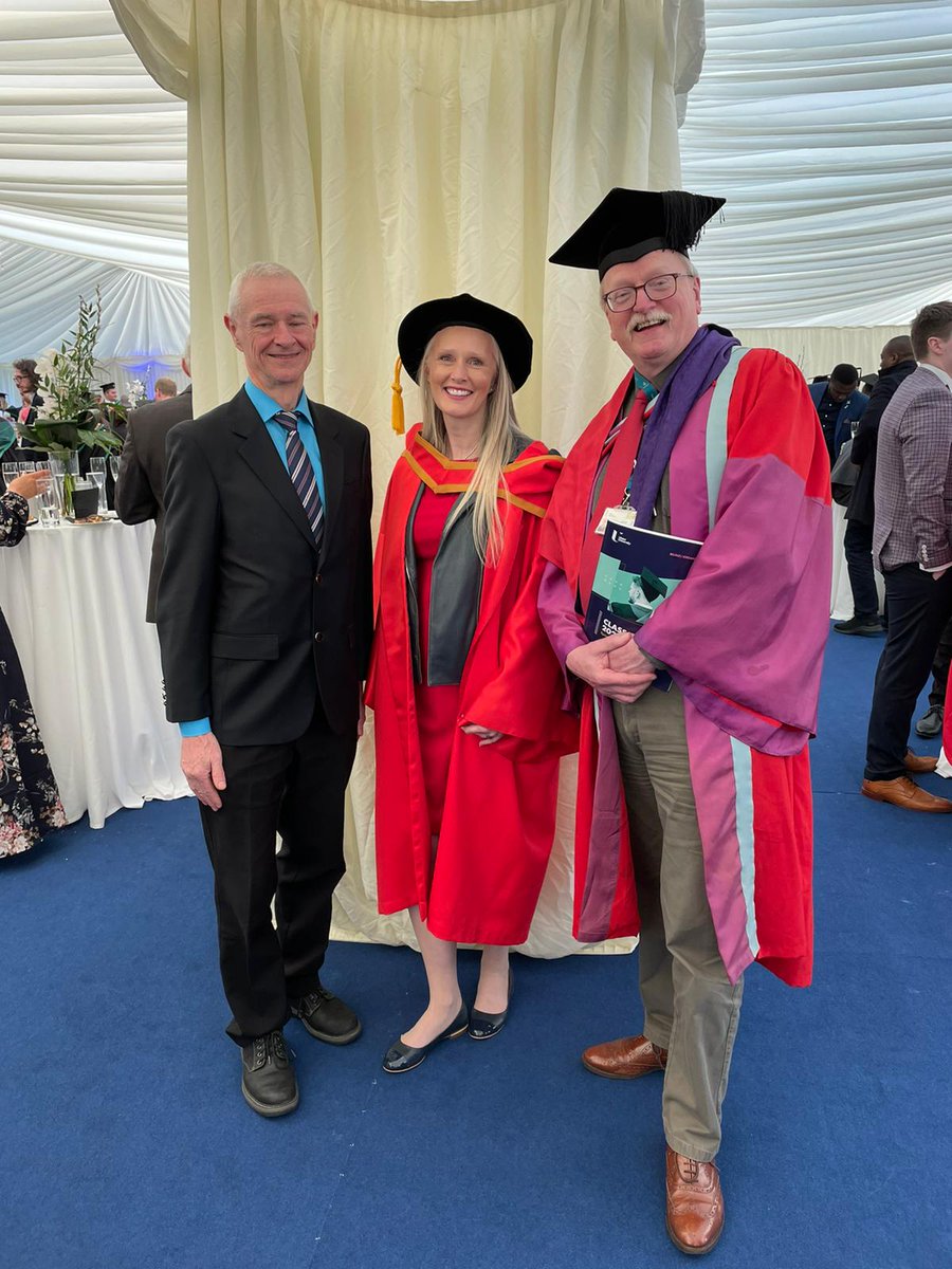 Congratulations to my friend and colleague Dr Julie-Ann Walkden on the graduation day of her PHD this week. So proud of you..and  @RQIANews is too.