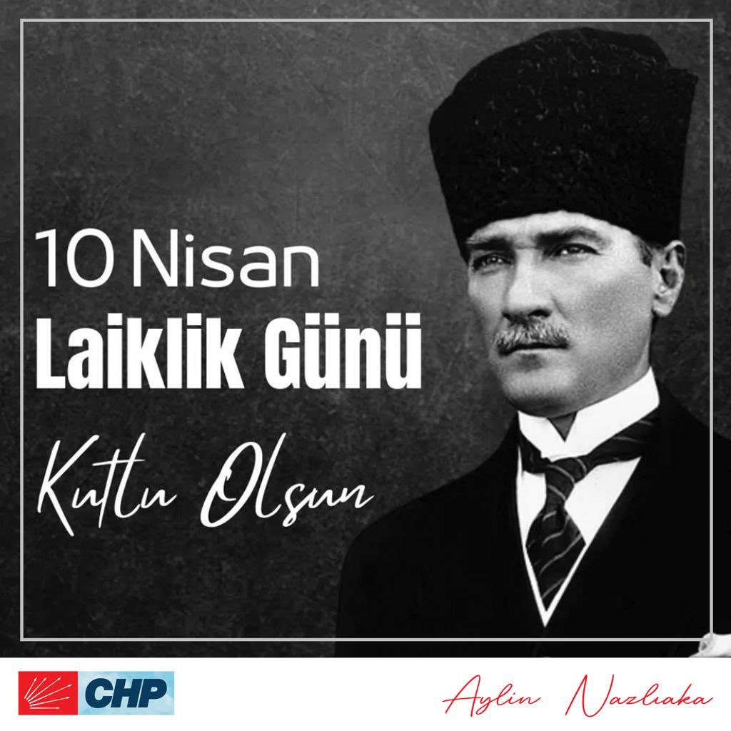 Laiklik; hukuk devletinin temel direği ve kadın haklarının güvencesidir. 

Laiklik ilkesini bu topraklarda hakim kılan ulu önderimiz Gazi Mustafa Kemal Atatürk’ü saygıyla anıyorum. 

#10NisanLaiklikGünü kutlu olsun.
