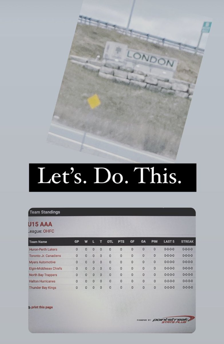 💬 follow this account (<a href="/MyersU15AAA/">🏒 Myers Automotive U15 AAA Hockey Team</a>) for all the action, updates, &amp; news.

🚗 safe travels to📍London Myers U15’s !!

#MyersU15AAA #U15AAARegionals #RoadToTheTrophy <a href="/heoaaaleague/">HEO 'AAA' Hockey League</a> <a href="/OHFHockey/">Ontario Hockey Federation</a>