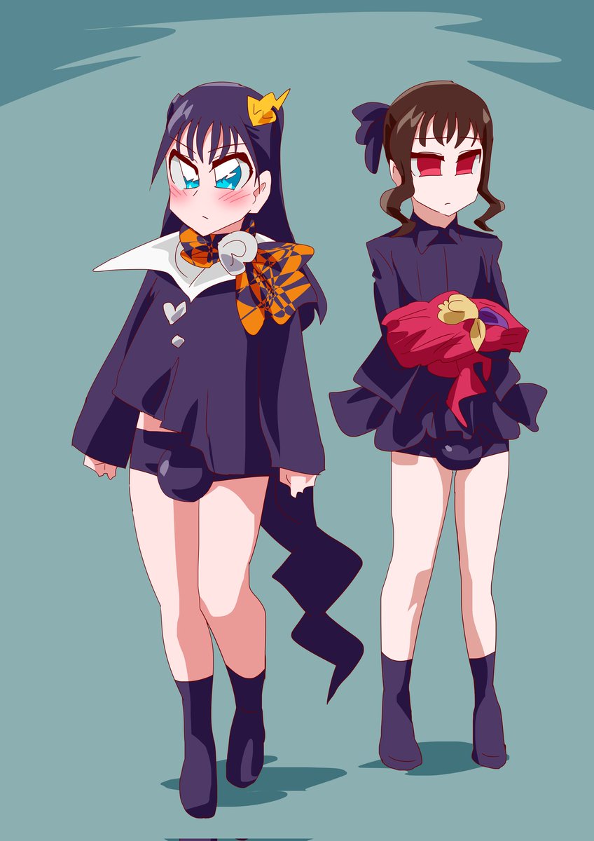 サクくんとアギレルくん新衣装 #キュアライダー #ライダー少女  (?) 