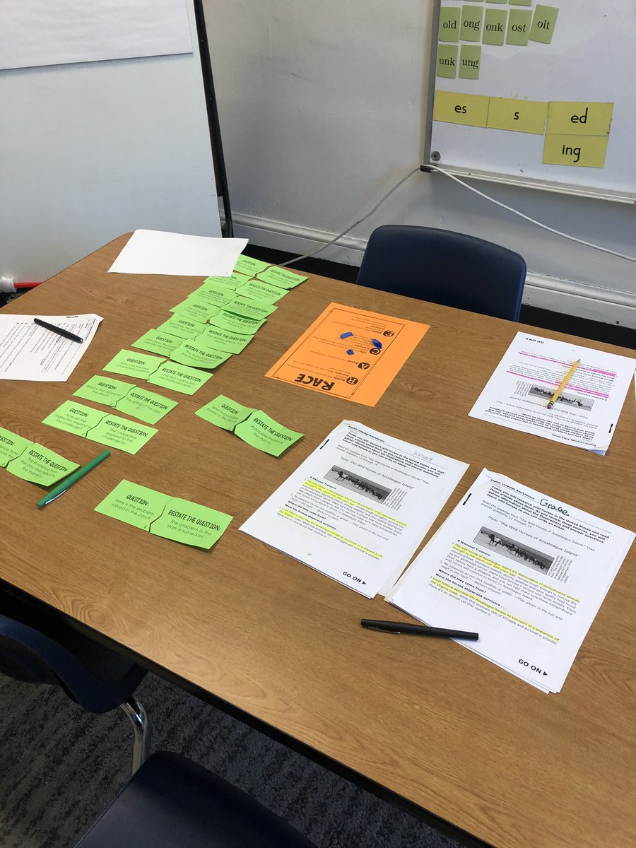 jplesniak10's tweet photo. How do you make test prep fun? How about a restate the question scavenger hunt? https://t.co/Gir14ZO3DO
