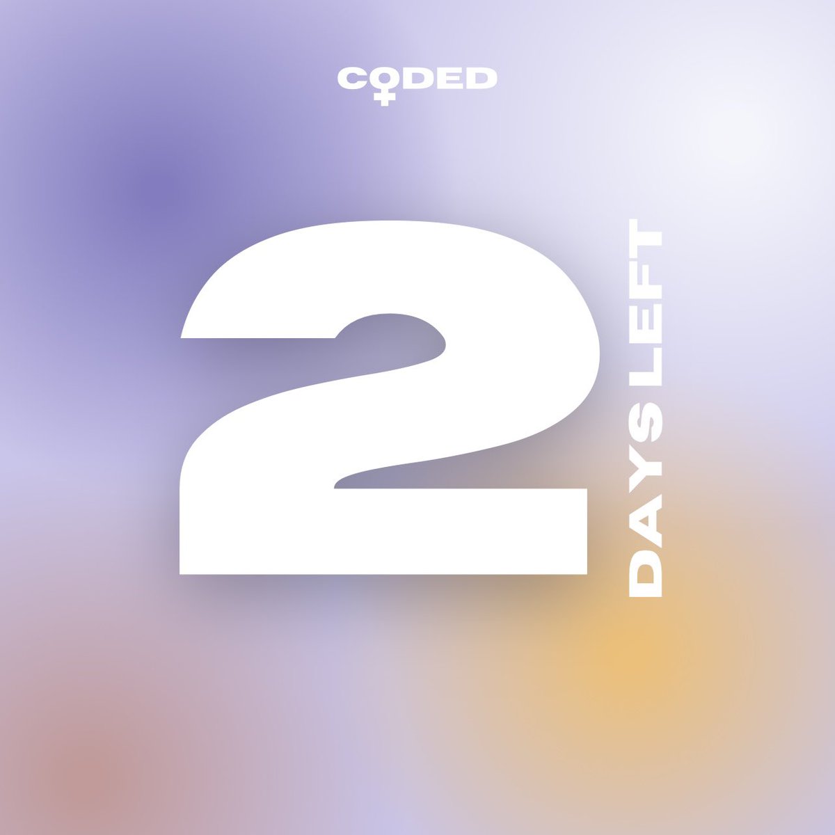 codedorg_'s tweet photo. [Posted last April 7, 2022]
“I haven’t applied to Coded” 🫢
“No way-” 

TWO DAYS LEFT until we close applications 🤯 Get onboard with Coded and help bridge the gender gap in STEM 👾

Access the application form + primer here:
https://t.co/sWwHVeO84U

#Coded2022 #WomenInSTEM https://t.co/tfjU8uBjOu