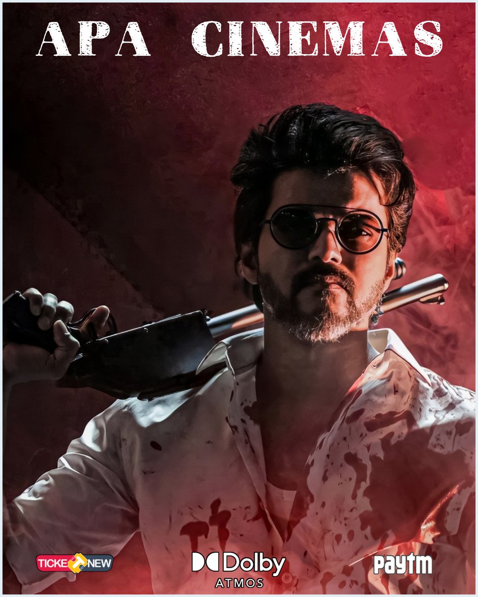 APA_Cinemas_KKD's tweet photo. #Beast confirmed at your #APACinemas #DolbyAtmos64Channel #7waySoundSystem
#FDFS reservations details will be updated shortly
@actorvijay @sunpictures @KanthaswamyC @Nelsondilpkumar @anirudhofficial @DolbyIn #BeastMovie #BeastModeON https://t.co/QPVkNMOeGF