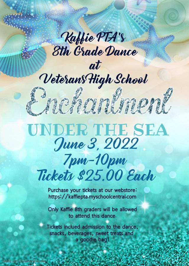 Kaffie_PTA's tweet photo. We are so excited to be able to do an event!! Tickets go on sale April 15th! https://t.co/U3jJFN1Pk7
