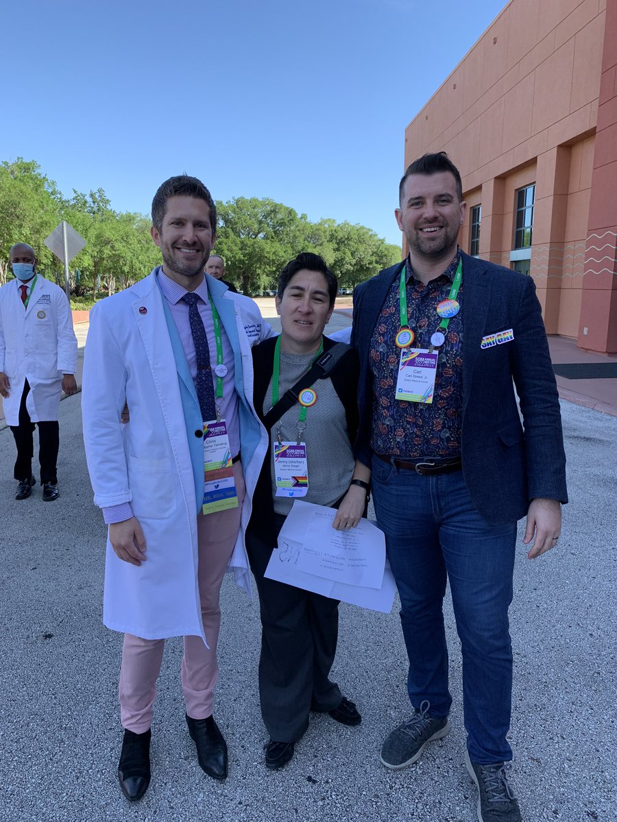 jeffreylinder's tweet photo. Rally for LGBTQ+ Rights 

Thanks to @FleurantMD, @cjstreed, and others for organizing, @SKimballMD for the pin game!!

#SGIMsaysGAY #ProudtobeGIM #SGIM22 https://t.co/leNYgowIwP