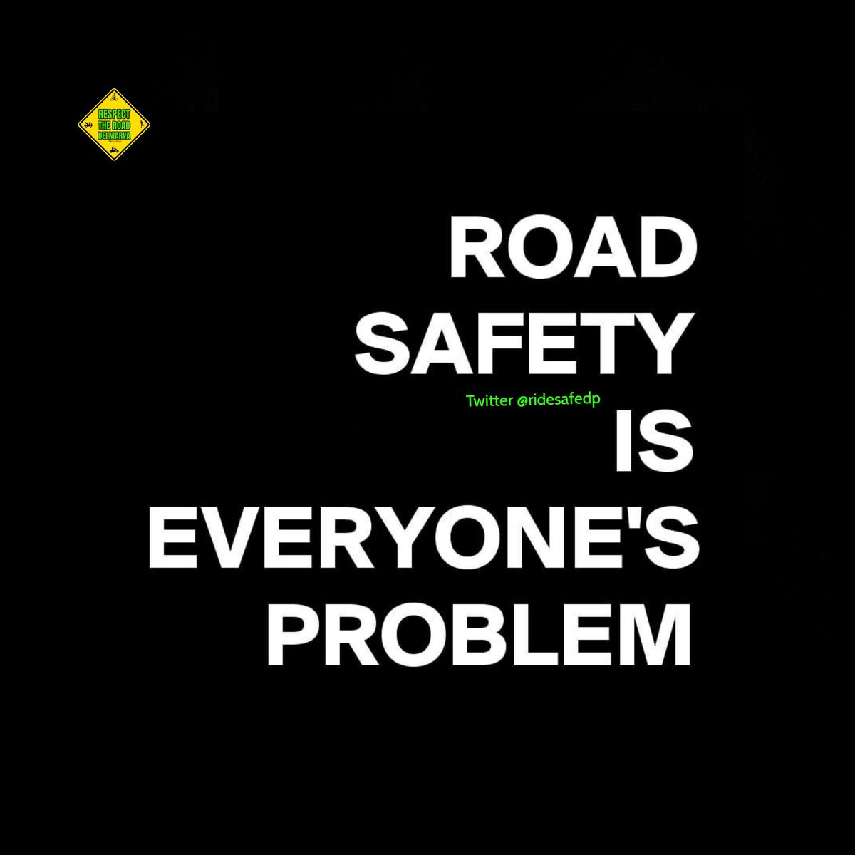 Don't be the "I wish I'd ______" driver (looked, seen, watched, etc).
#respectforall #RoadSafety