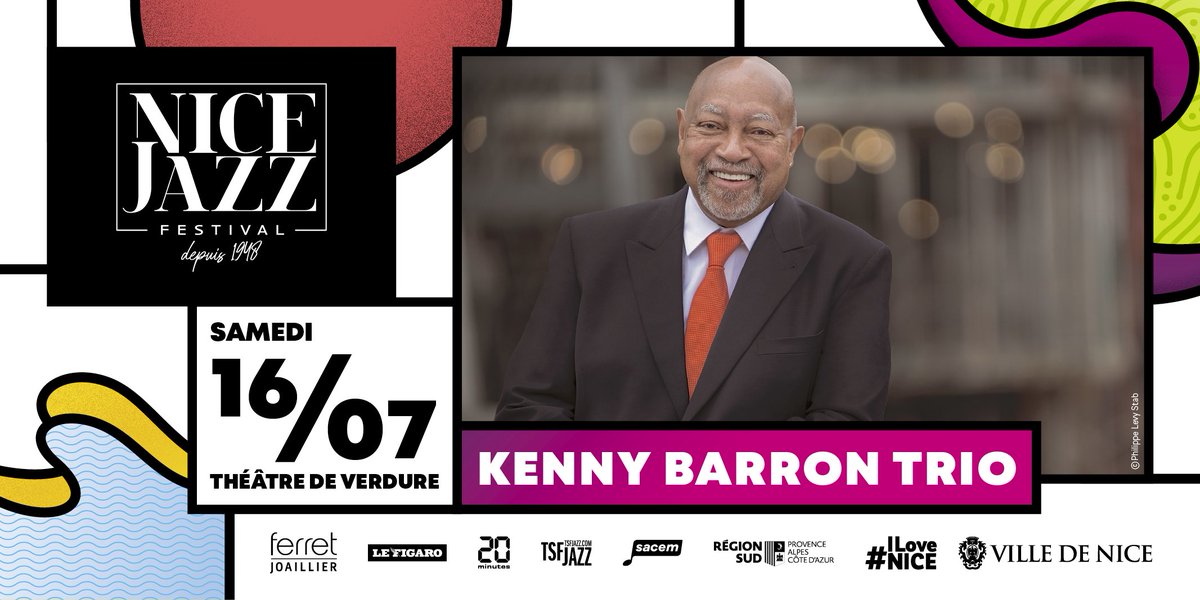 <a href="/emileparisien/">Emile Parisien</a> <a href="/nduduzo_m/">nduduzo mkhize</a> <a href="/mcbridesworld/">Christian McBride</a> <a href="/thebrooksmtl/">The Brooks</a> <a href="/claraluciani/">Clara Luciani</a> 📆  SAMEDI 16/07 🎷 SCÈNE THÉÂTRE DE VERDURE

🎶Gabi Hartmann
🥁 <a href="/SamyThiebault/">Samy Thiébault</a> 
🎹 @KennyBarron88 

#ILoveNice #Nice06