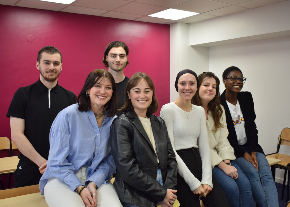 ECSParis's tweet photo. [ETUDE DE CAS]

Ce matin, les étudiants #ECS3 ont présenté leurs dernières recommandations de l'année sur le projet Filariane de Sodexo. 

Bravo à tous pour le travail fourni! 💪

#communication #etudedecas https://t.co/Z1qHFoDoRr