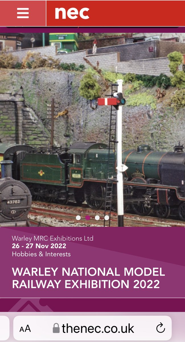 Tickets now for sale for the November show from the Ticket Factory