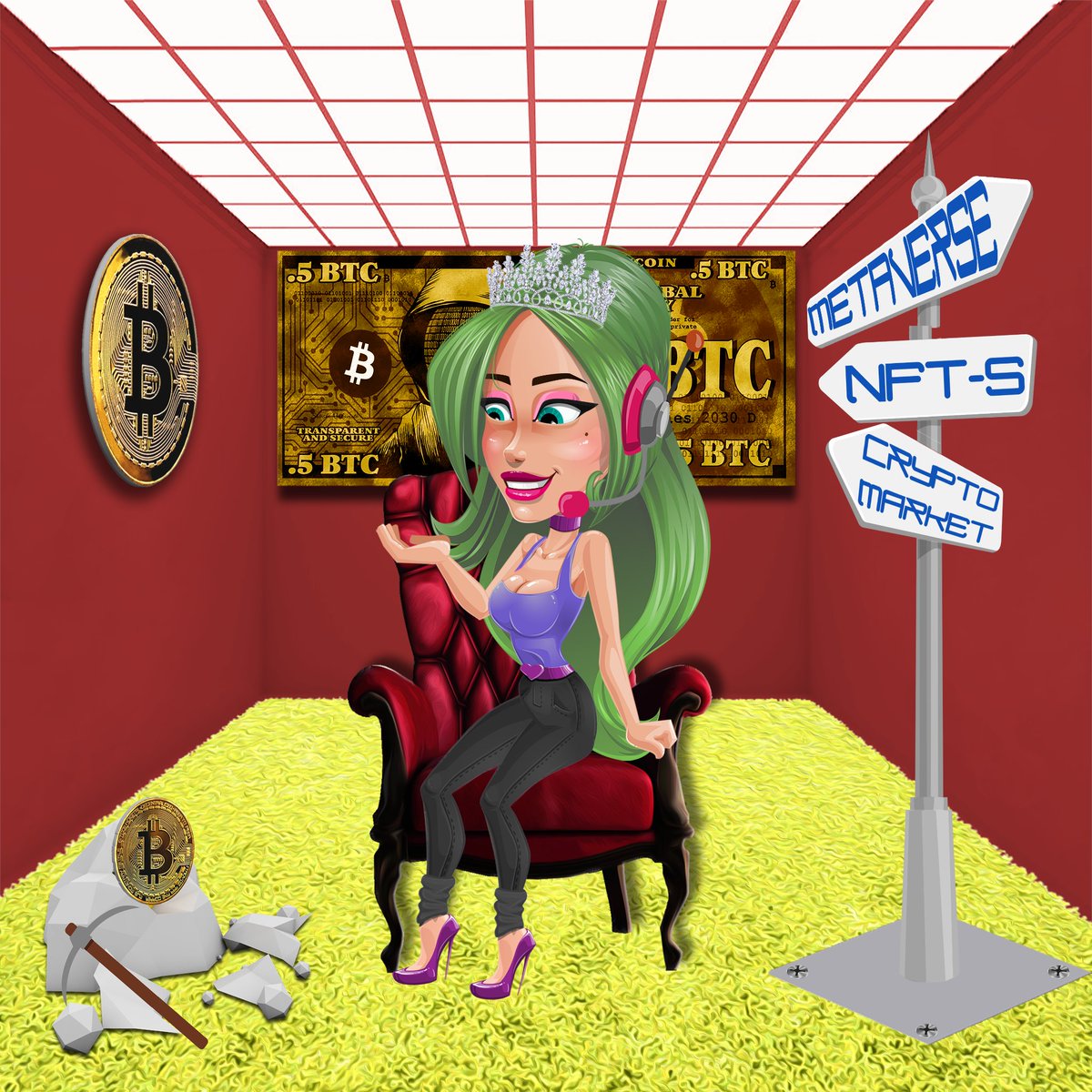 Queens Of Crypto Club - NFT Art tweet media